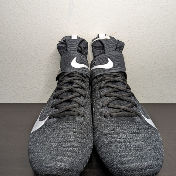 Nike Alpha Menace Elite 2 WD P FlyKnit Black White BV3298-001 Men\'s Sizes Wide main image 6